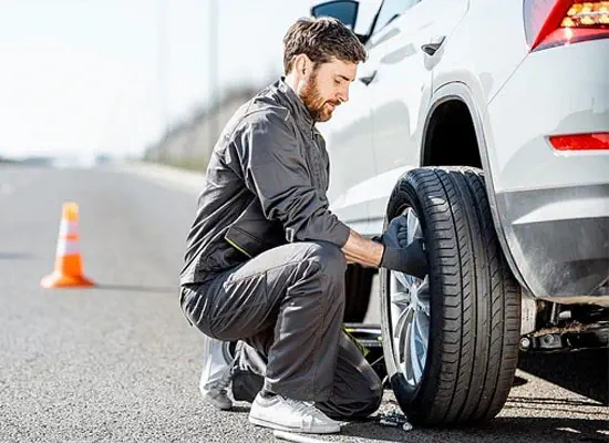 Professional tyre service in Dubai